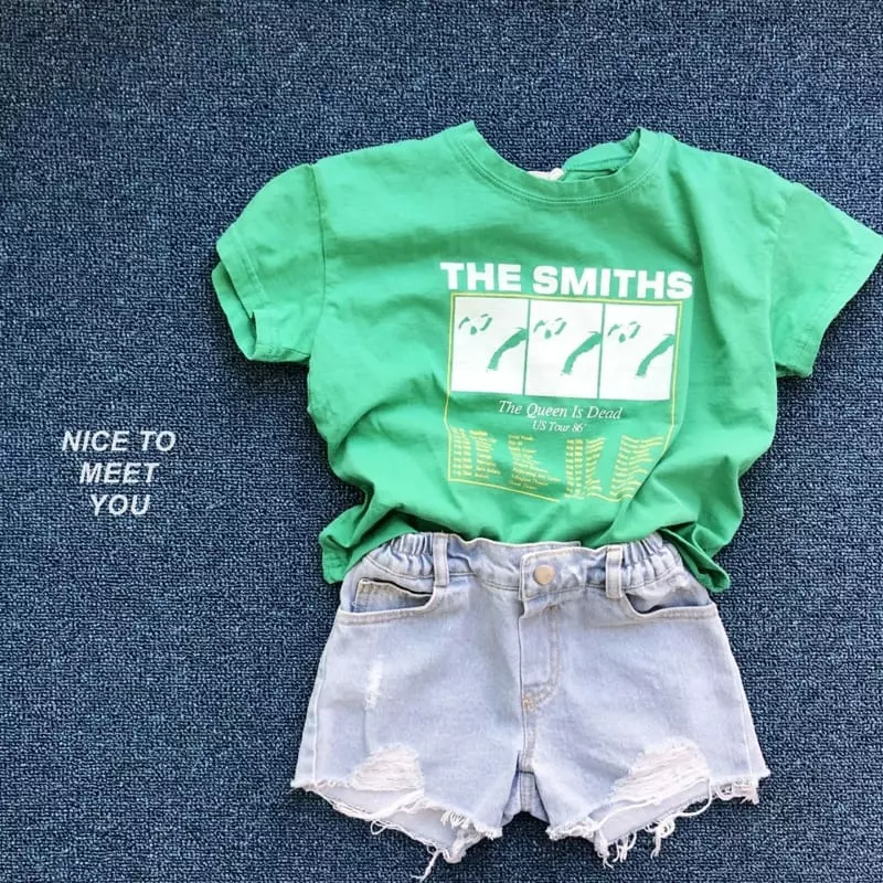 Nice To Meet You - Korean Children Fashion - #littlefashionista - Wins Tee - 2