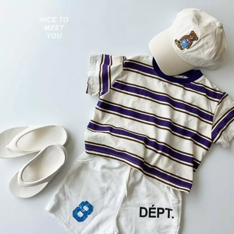 Nice To Meet You - Korean Children Fashion - #magicofchildhood - Smooth Shorts - 12