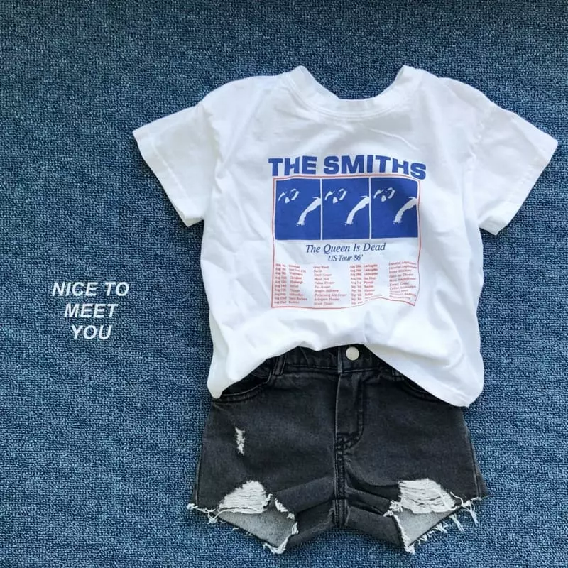 Nice To Meet You - Korean Children Fashion - #magicofchildhood - Wins Tee - 3