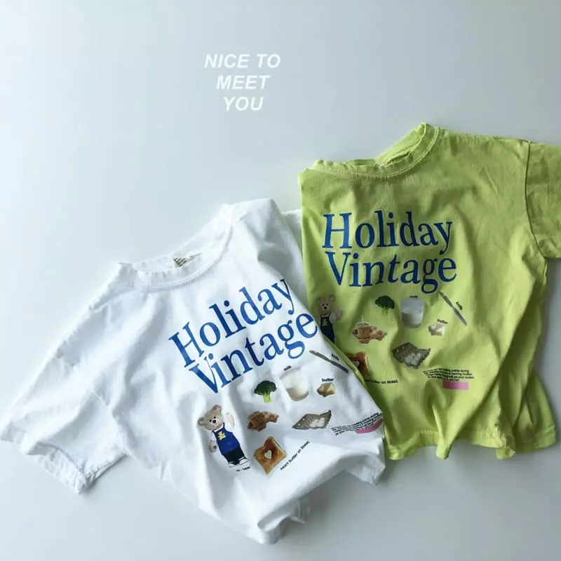 Nice To Meet You - Korean Children Fashion - #minifashionista - Holly Day Tee - 2