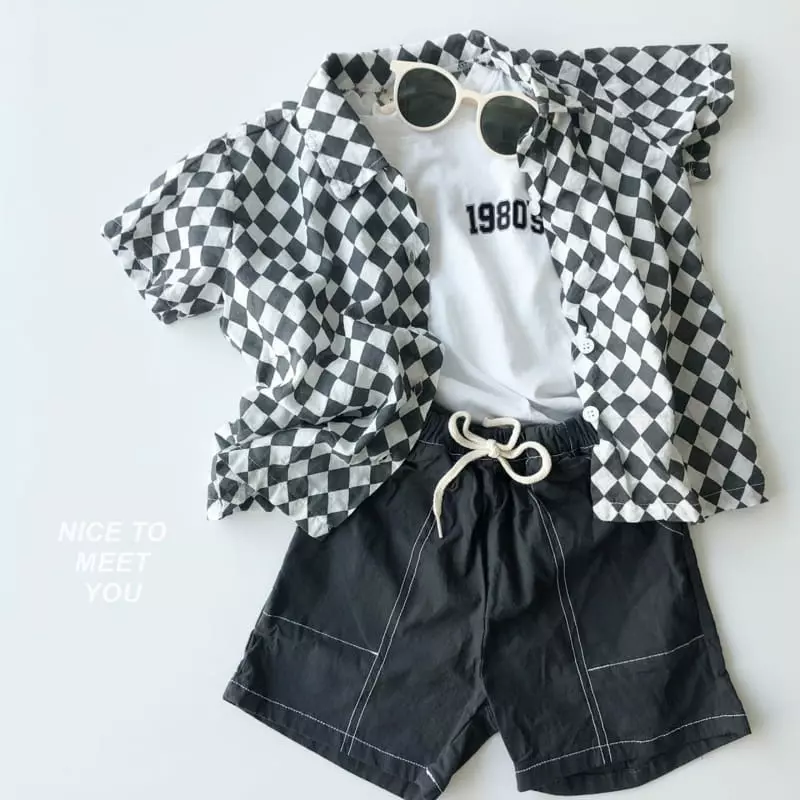 Nice To Meet You - Korean Children Fashion - #prettylittlegirls - Cubic Shirt - 6