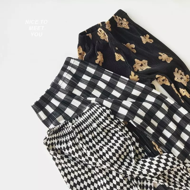 Nice To Meet You - Korean Children Fashion - #prettylittlegirls - Pleats Pants - 2