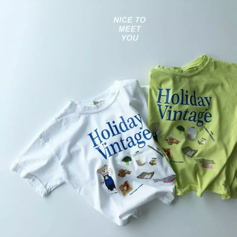 Nice To Meet You - Korean Children Fashion - #prettylittlegirls - Holly Day Tee - 4