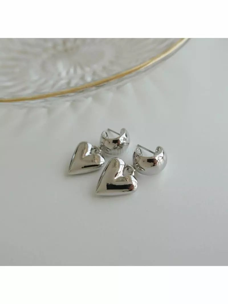 Noii - Korean Women Fashion - #momslook - E1633 Earring - 3