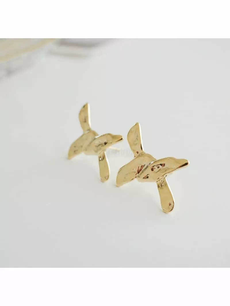 Noii - Korean Women Fashion - #momslook - E1631 Earring - 2
