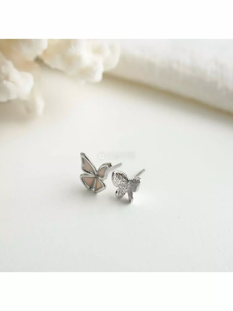 Noii - Korean Women Fashion - #momslook - E1617 Earring - 2