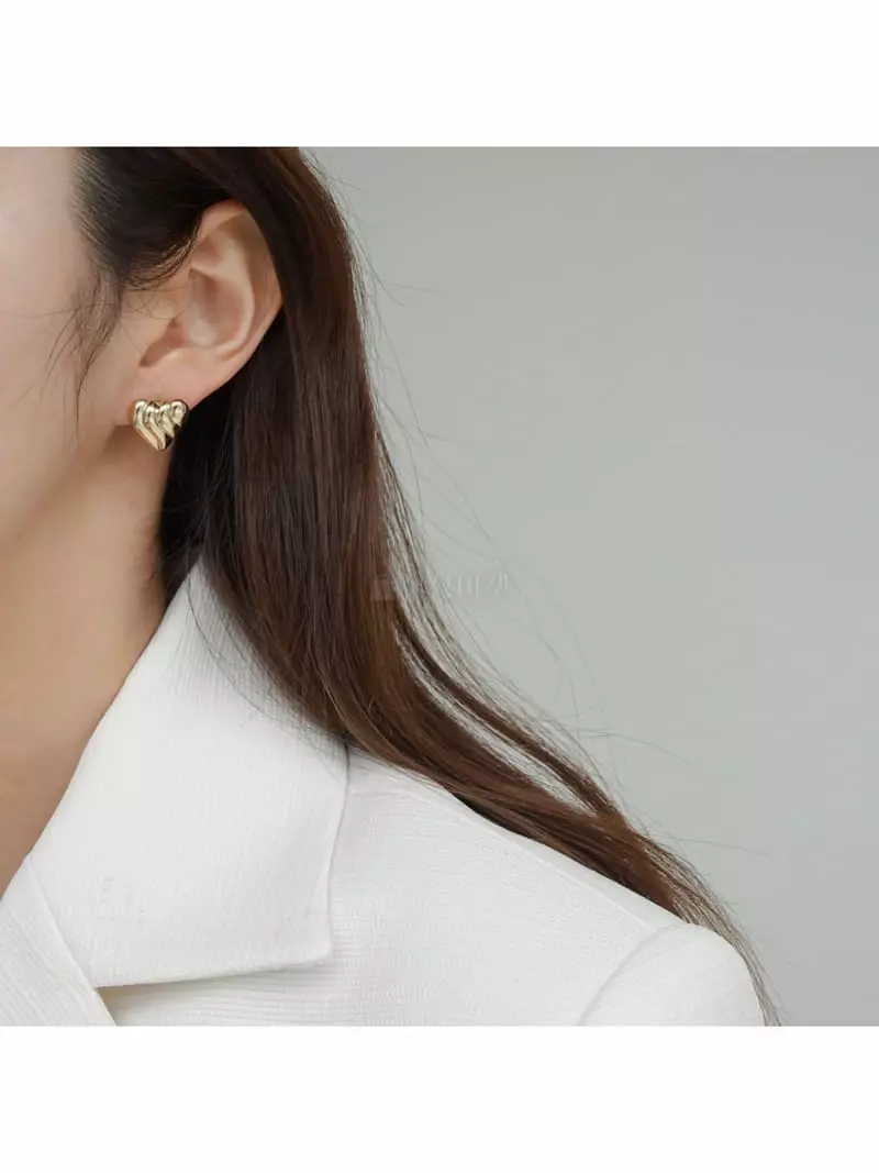 Noii - Korean Women Fashion - #momslook - E1611 Earring