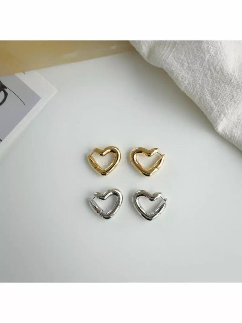 Noii - Korean Women Fashion - #momslook - E1607 Earring - 2