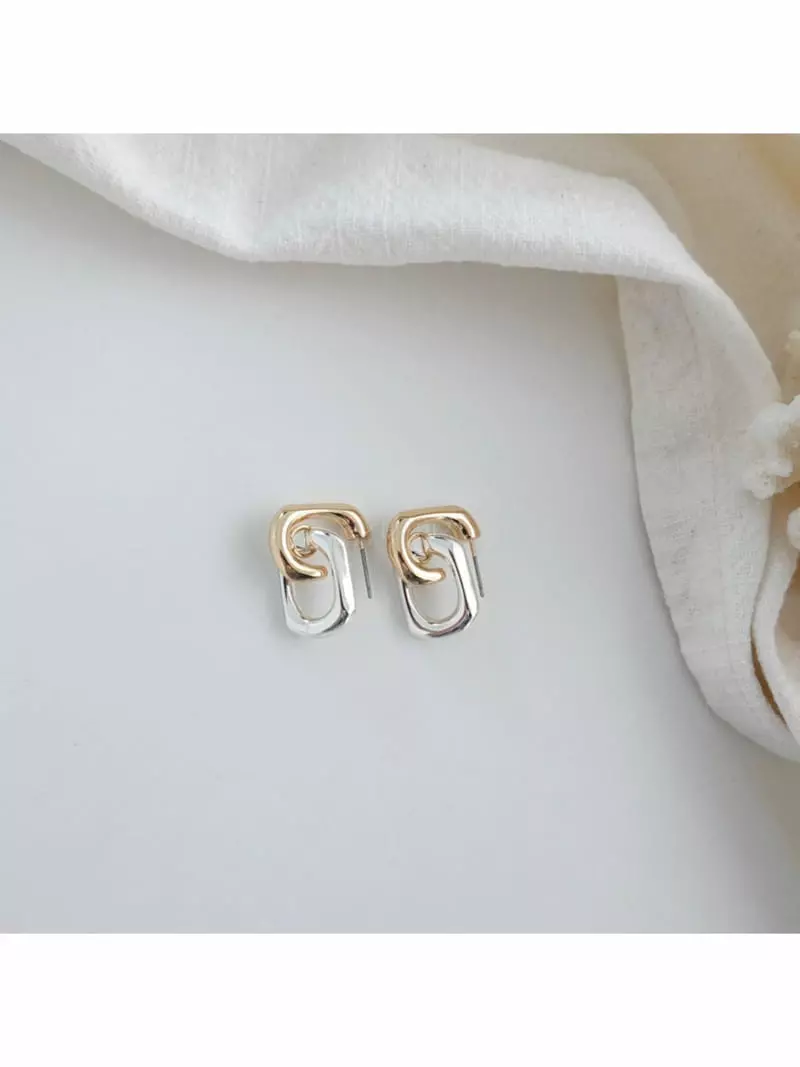Noii - Korean Women Fashion - #momslook - E1593 Earring - 3