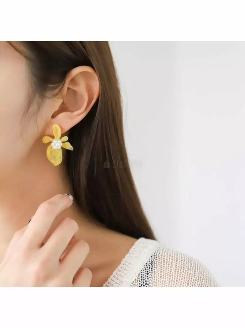Noii - Korean Women Fashion - #momslook - E1574 Earring