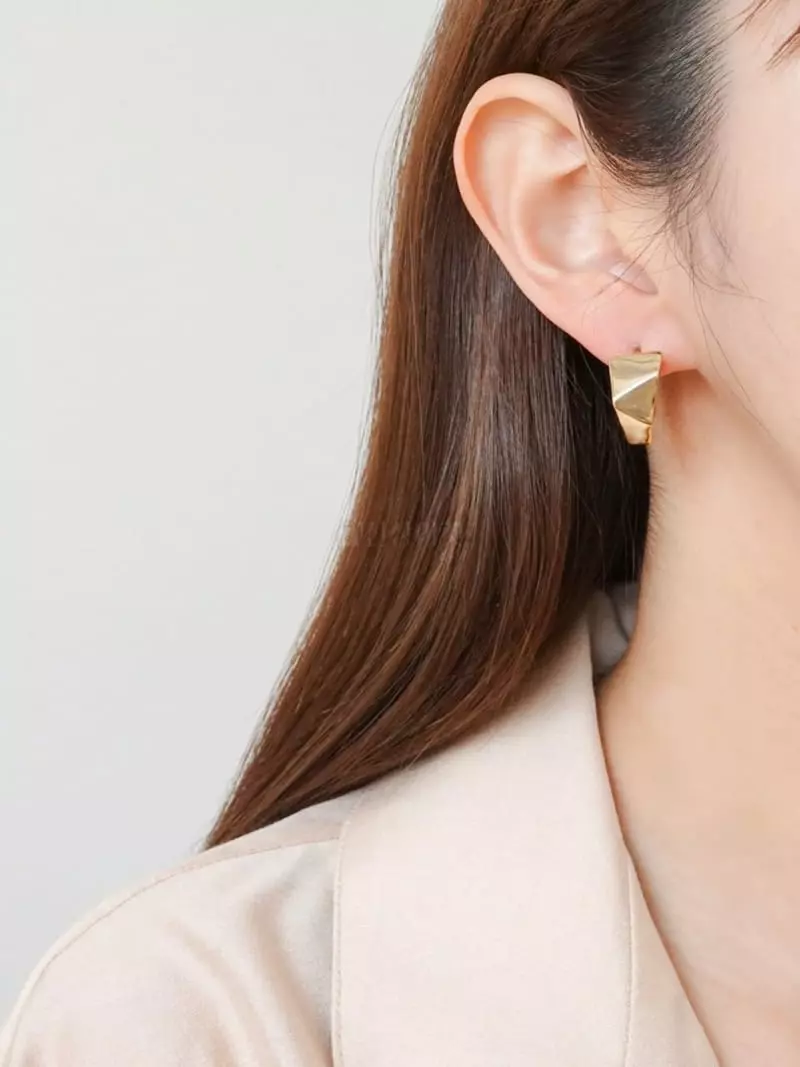 Noii - Korean Women Fashion - #momslook - E1550 Earring