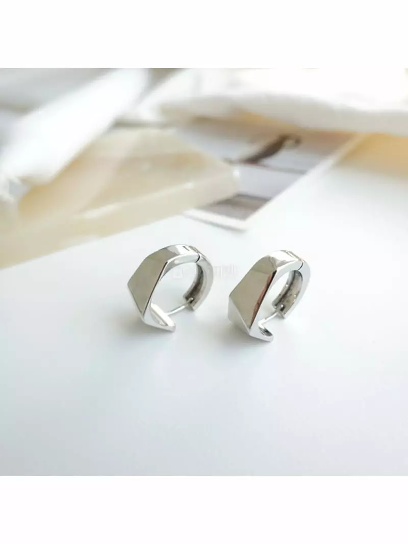 Noii - Korean Women Fashion - #momslook - E1550 Earring - 3