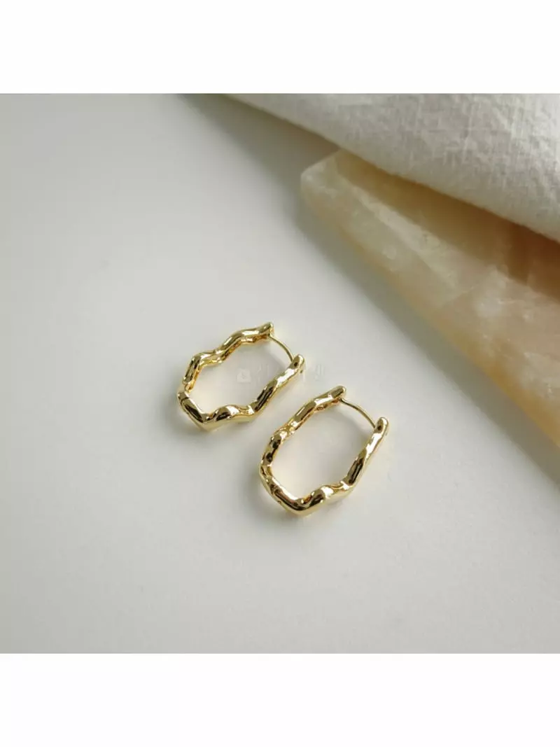 Noii - Korean Women Fashion - #momslook - E1547 Earring - 2