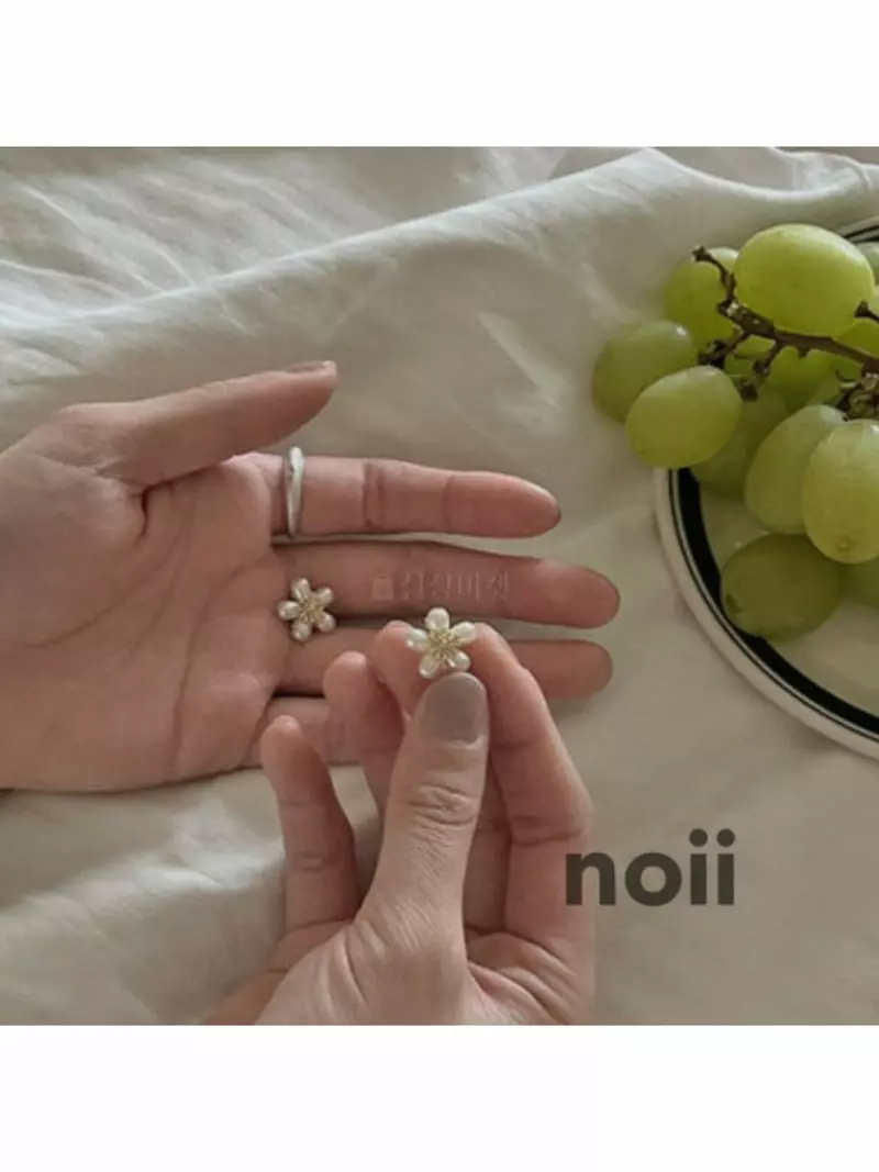 Noii - Korean Women Fashion - #momslook - E1545 Earring