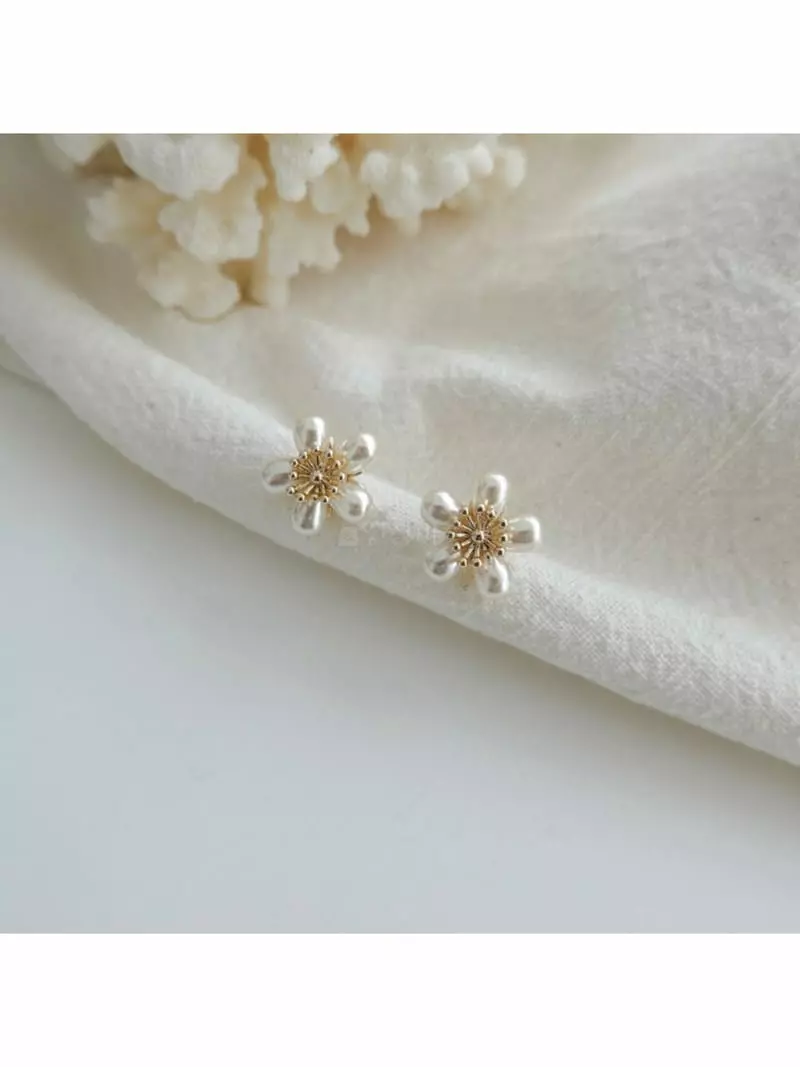 Noii - Korean Women Fashion - #momslook - E1545 Earring - 3