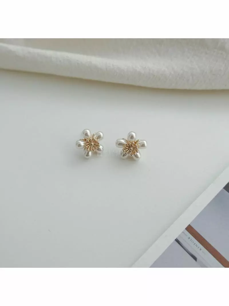 Noii - Korean Women Fashion - #momslook - E1545 Earring - 4