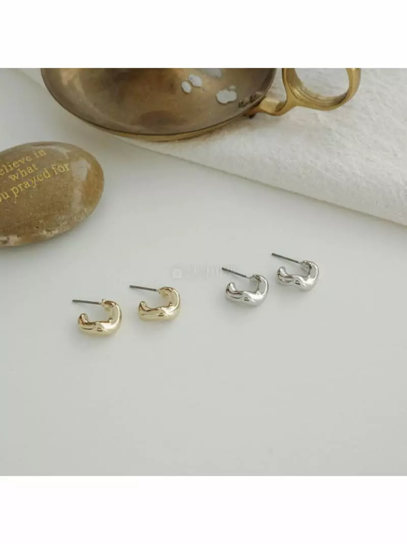 Noii - Korean Women Fashion - #momslook - E1517 Earring - 2