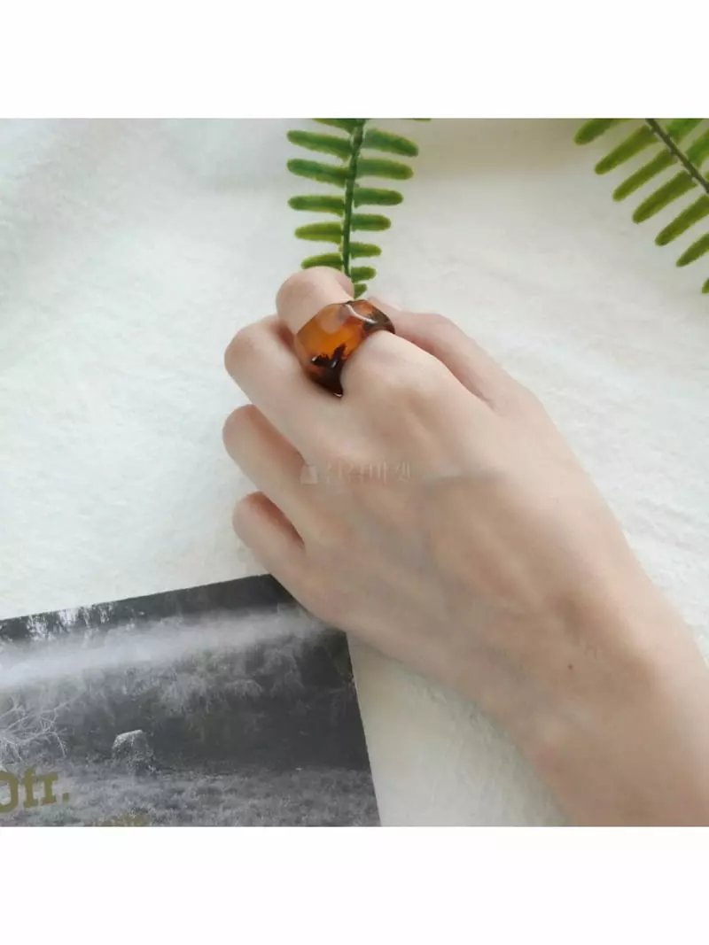 Noii - Korean Women Fashion - #momslook - R1238 Ring - 2