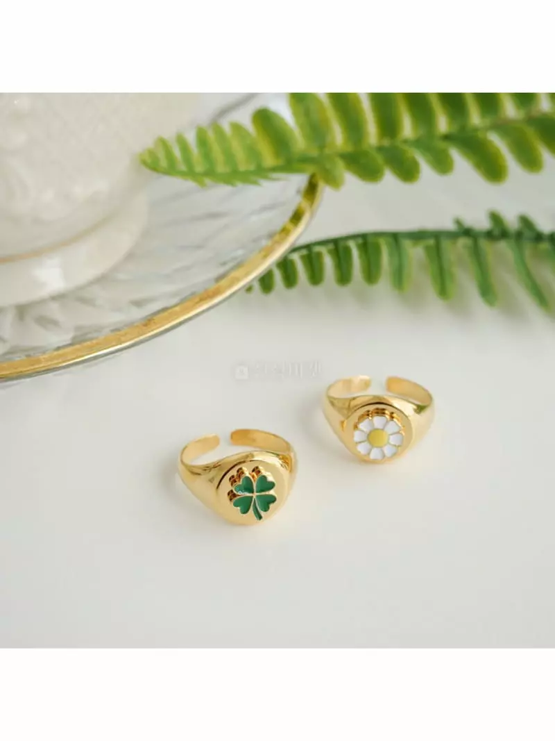 Noii - Korean Women Fashion - #momslook - R1222 Ring - 3