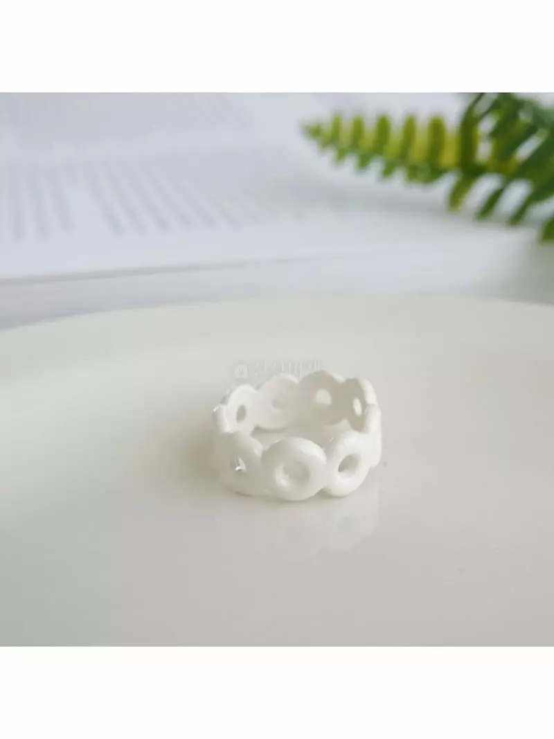 Noii - Korean Women Fashion - #momslook - R1217 Ring - 2