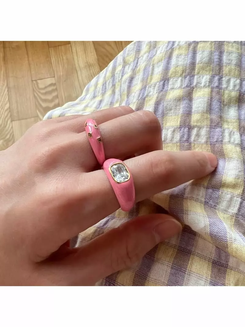 Noii - Korean Women Fashion - #momslook - R1211 Ring - 2