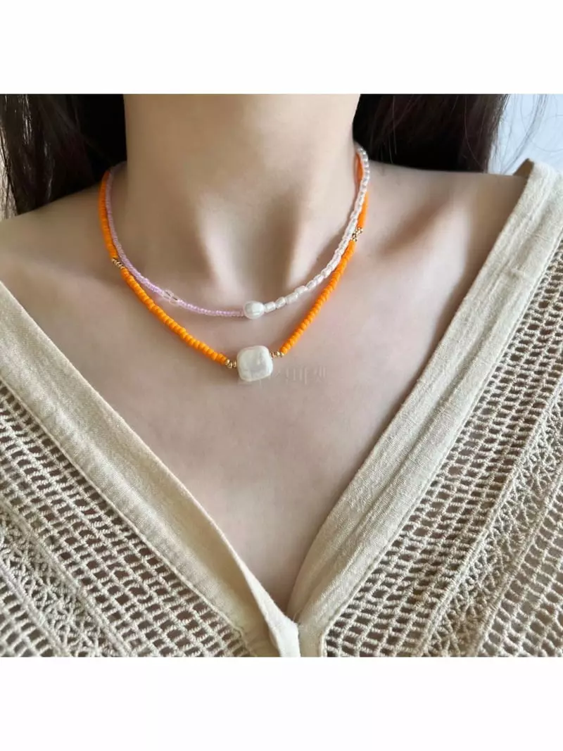 Noii - Korean Women Fashion - #momslook - N1271 Necklace