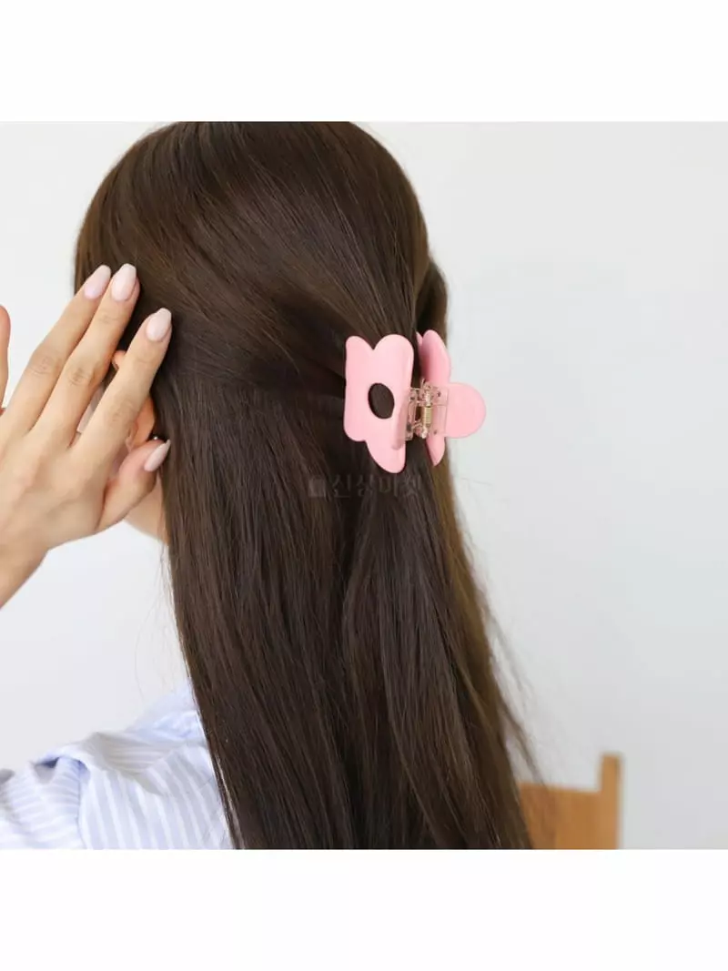 Noii - Korean Women Fashion - #momslook - H1501 Flower Hairpin