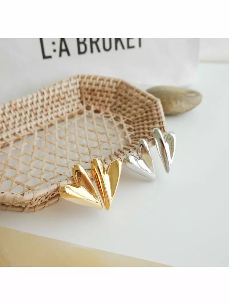 Noii - Korean Women Fashion - #momslook - E1698 Earring - 2