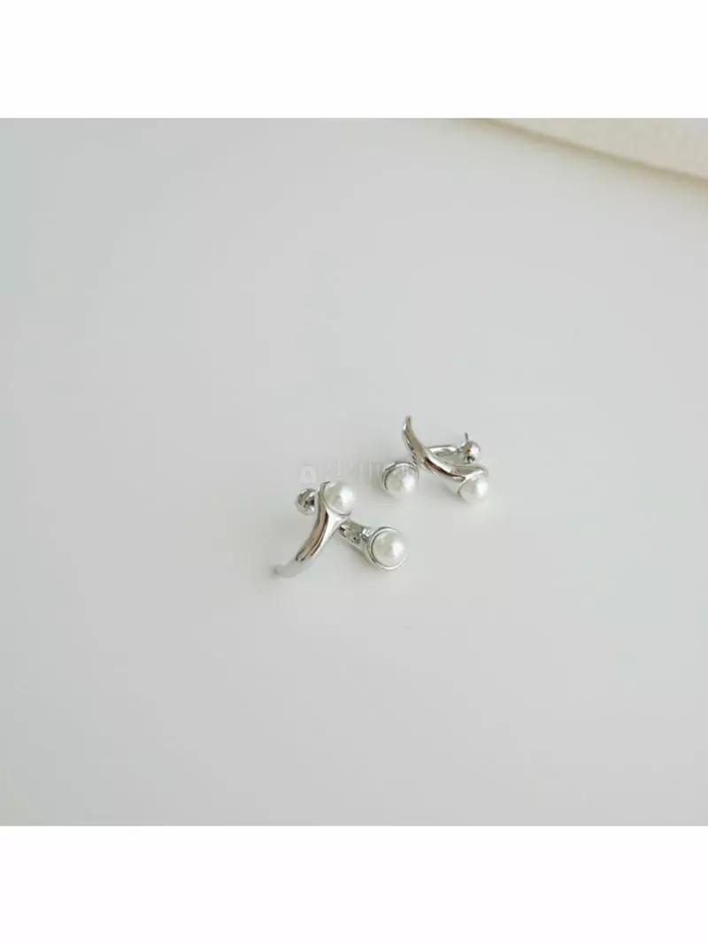 Noii - Korean Women Fashion - #momslook - E1697 Earring - 3