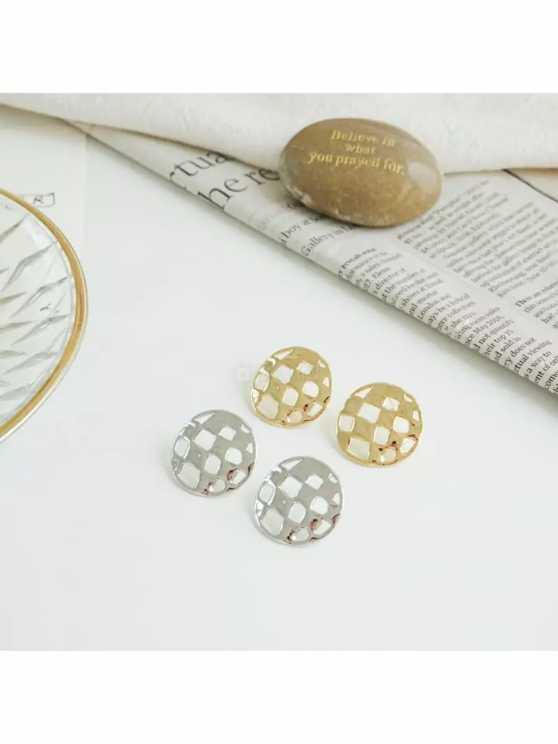 Noii - Korean Women Fashion - #momslook - E1695 Earring