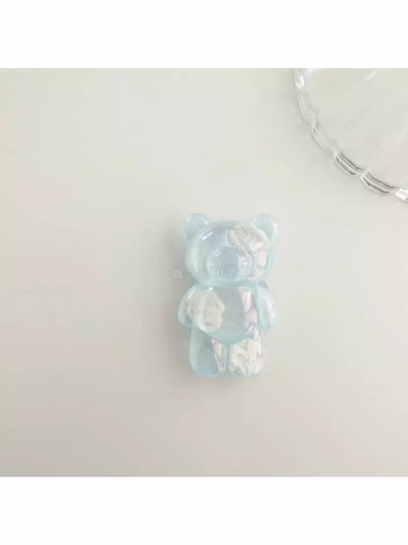 Noii - Korean Women Fashion - #thelittlethings - Z1042 Cloud Bear Grip Tok - 4