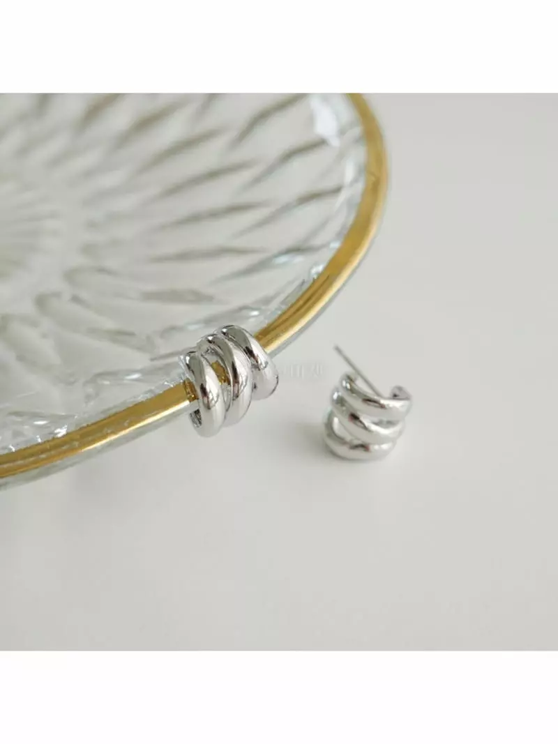 Noii - Korean Women Fashion - #restrostyle - E1682 Earring - 3