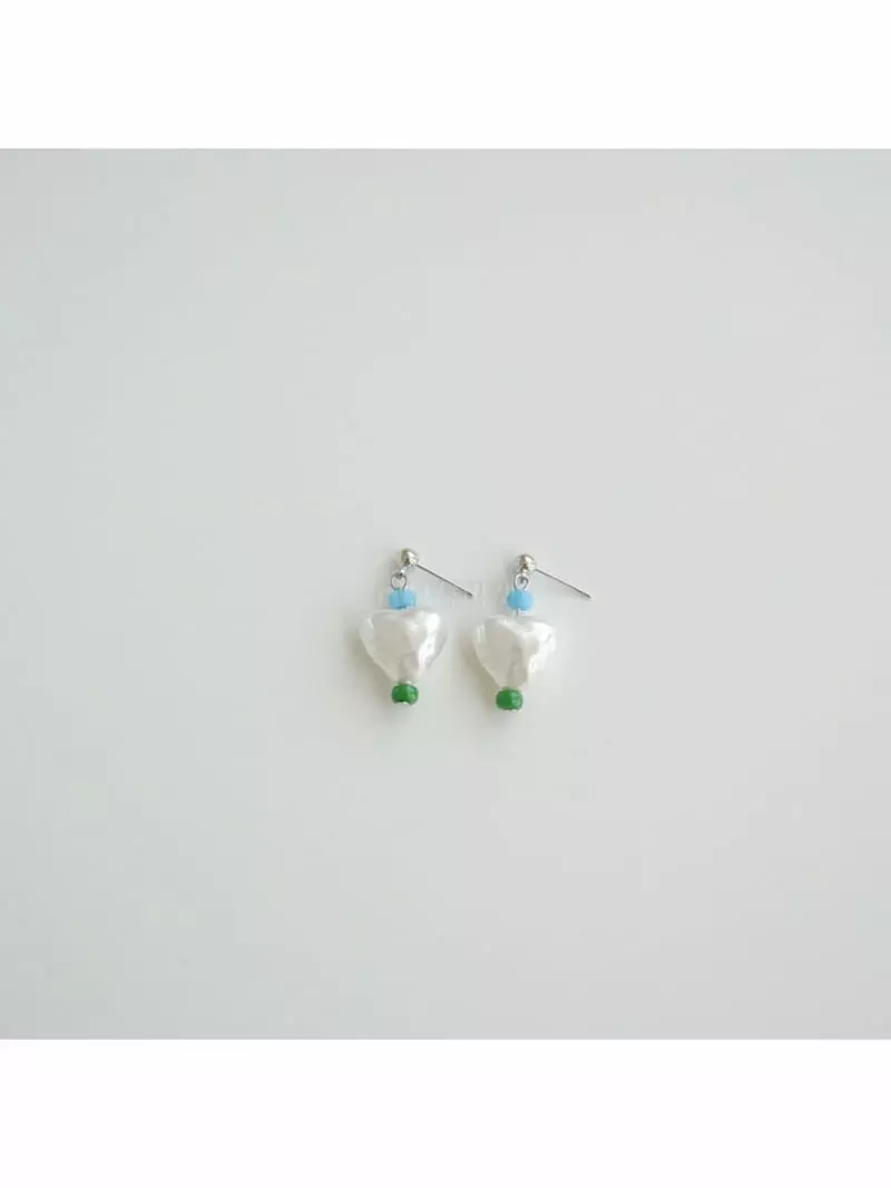 Noii - Korean Women Fashion - #restrostyle - E1680 Earring - 2