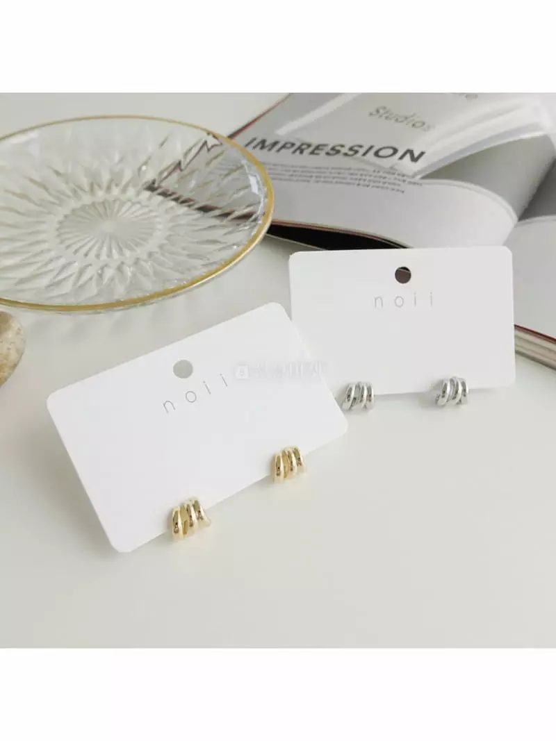 Noii - Korean Women Fashion - #restrostyle - E1682 Earring - 4