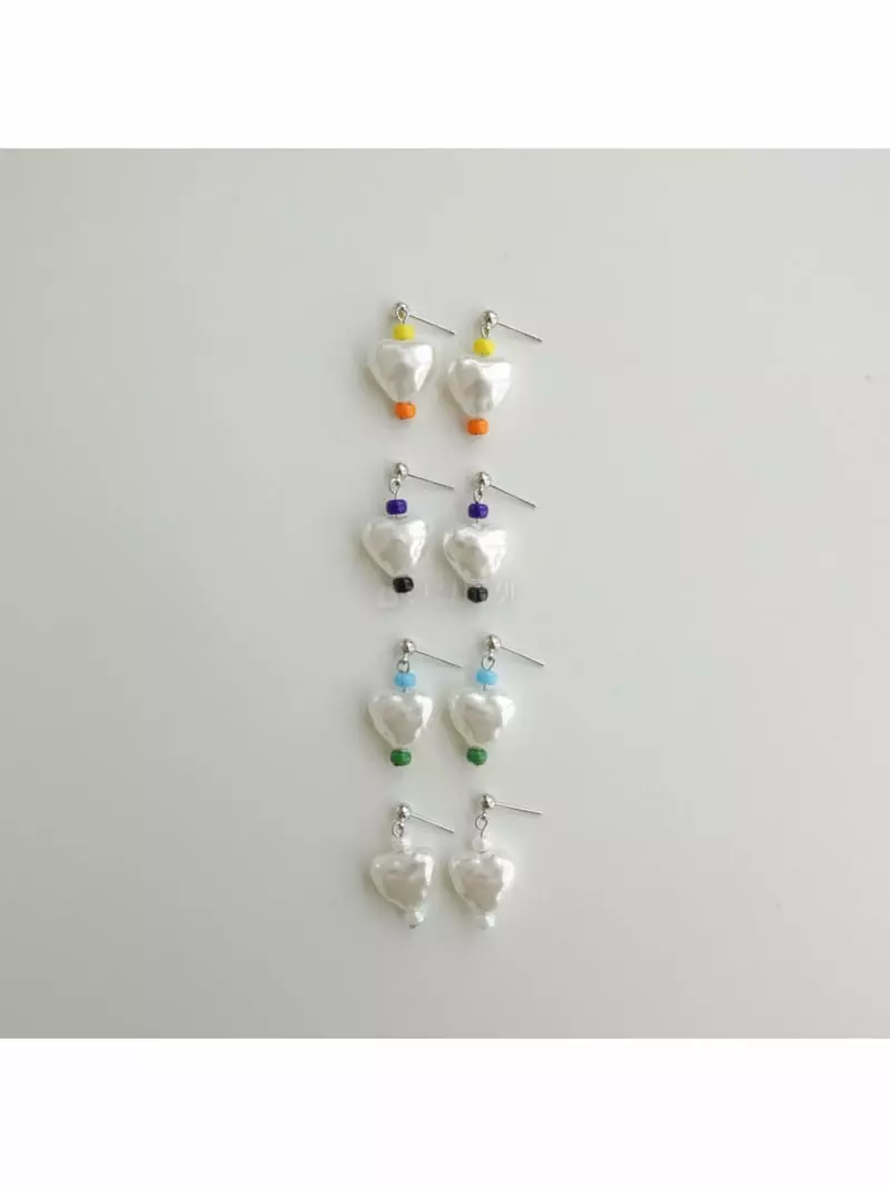 Noii - Korean Women Fashion - #romanticstyle - E1680 Earring - 4