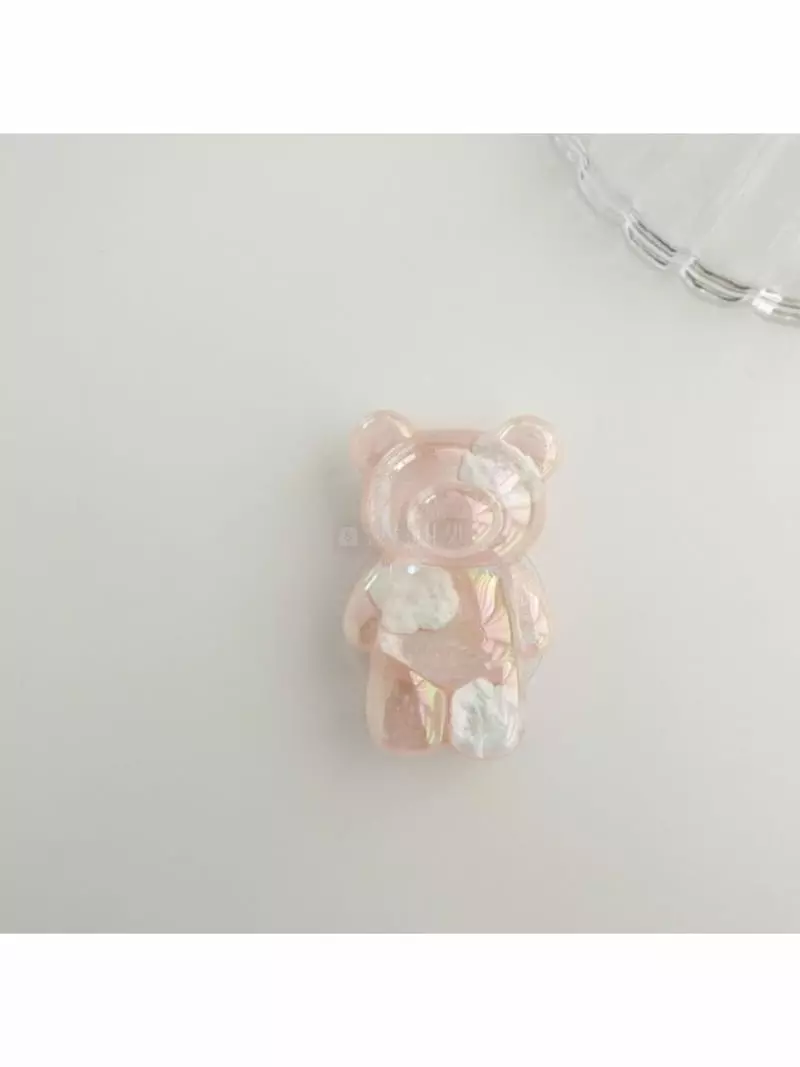Noii - Korean Women Fashion - #thelittlethings - Z1042 Cloud Bear Grip Tok - 3
