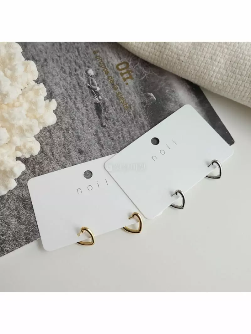 Noii - Korean Women Fashion - #momslook - E1669 Earring - 4