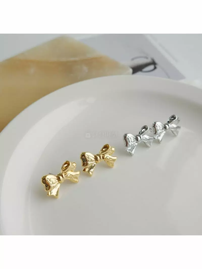 Noii - Korean Women Fashion - #momslook - E1653 Earring - 4