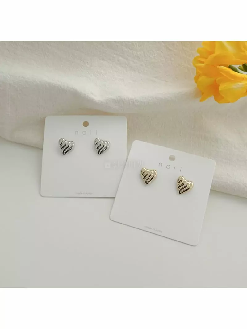 Noii - Korean Women Fashion - #momslook - E1611 Earring - 4