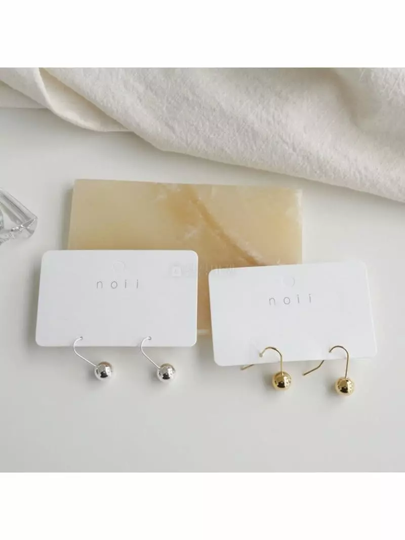Noii - Korean Women Fashion - #momslook - E1529 Earring - 4