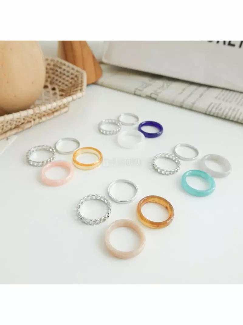 Noii - Korean Women Fashion - #womensfashion - R1241 Ring Set