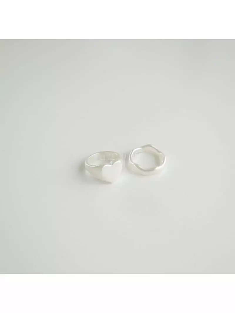 Noii - Korean Women Fashion - #womensfashion - R1237 Ring Set - 2