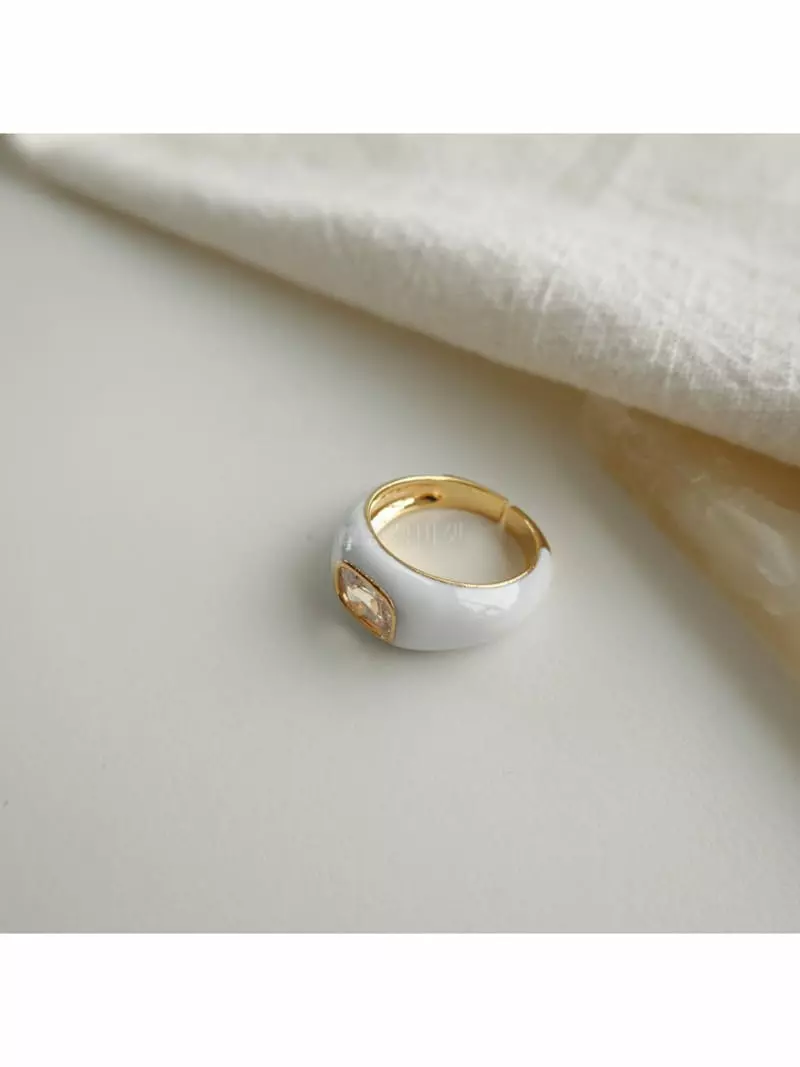 Noii - Korean Women Fashion - #momslook - R1211 Ring - 4