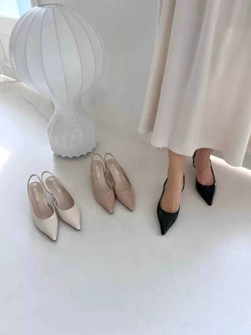 Nouvel - Korean Women Fashion - #thelittlethings - 7221 Stiletto Sling Back Shoes Heel - 4