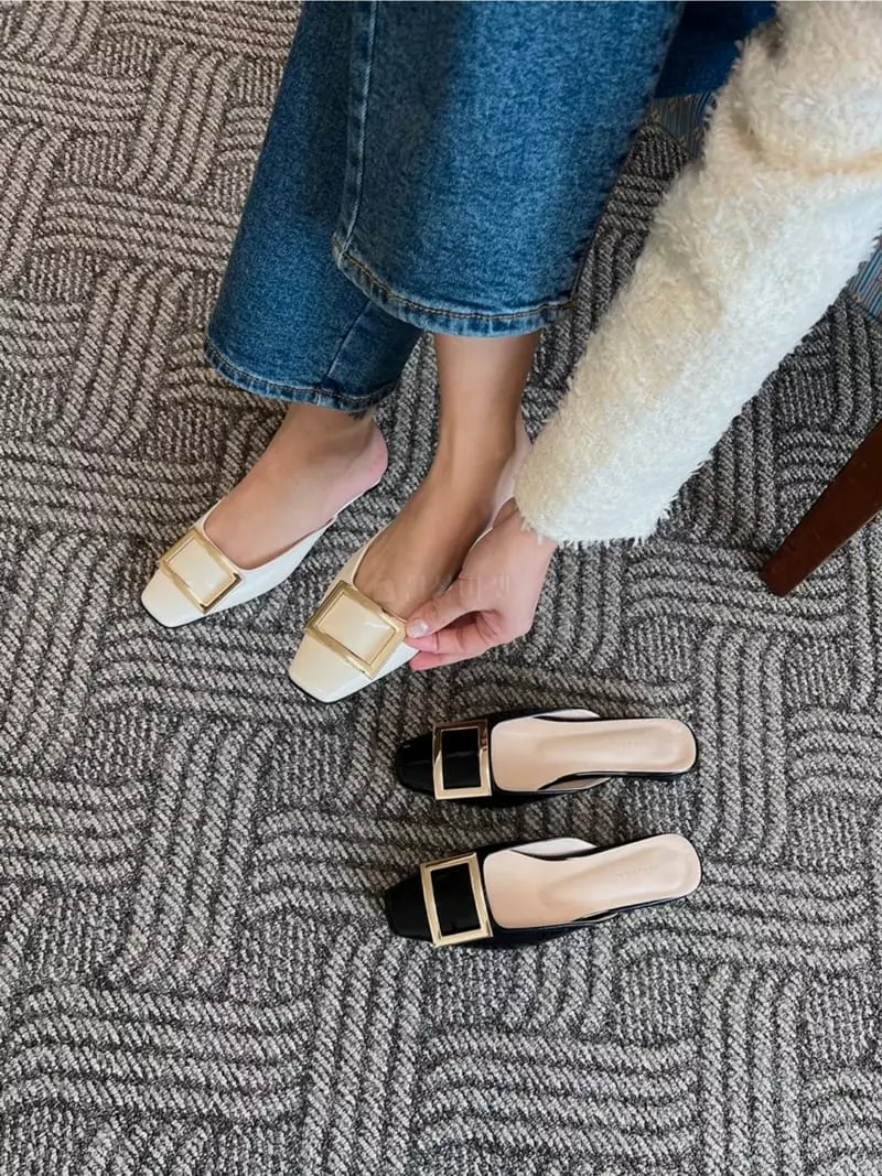 Nouvel - Korean Women Fashion - #momslook - 7219 Mule Bloafer - 2