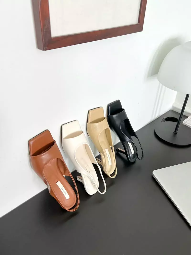 Nouvel - Korean Women Fashion - #womensfashion - 7020 Sling Back Shoes - 4