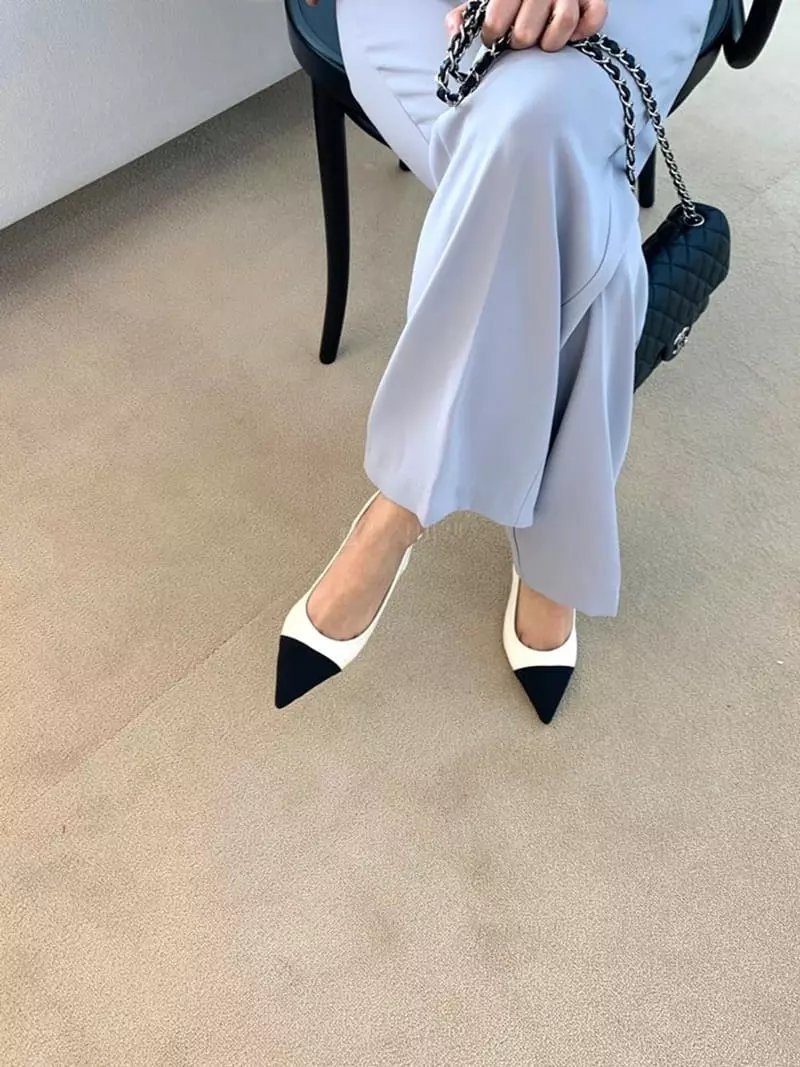 Nouvel - Korean Women Fashion - #momslook - 7014 Stiletto Sling Back Shoes Heel - 2