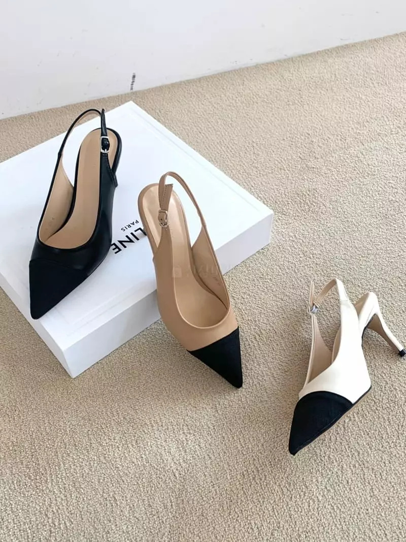 Nouvel - Korean Women Fashion - #momslook - 7014 Stiletto Sling Back Shoes Heel - 4