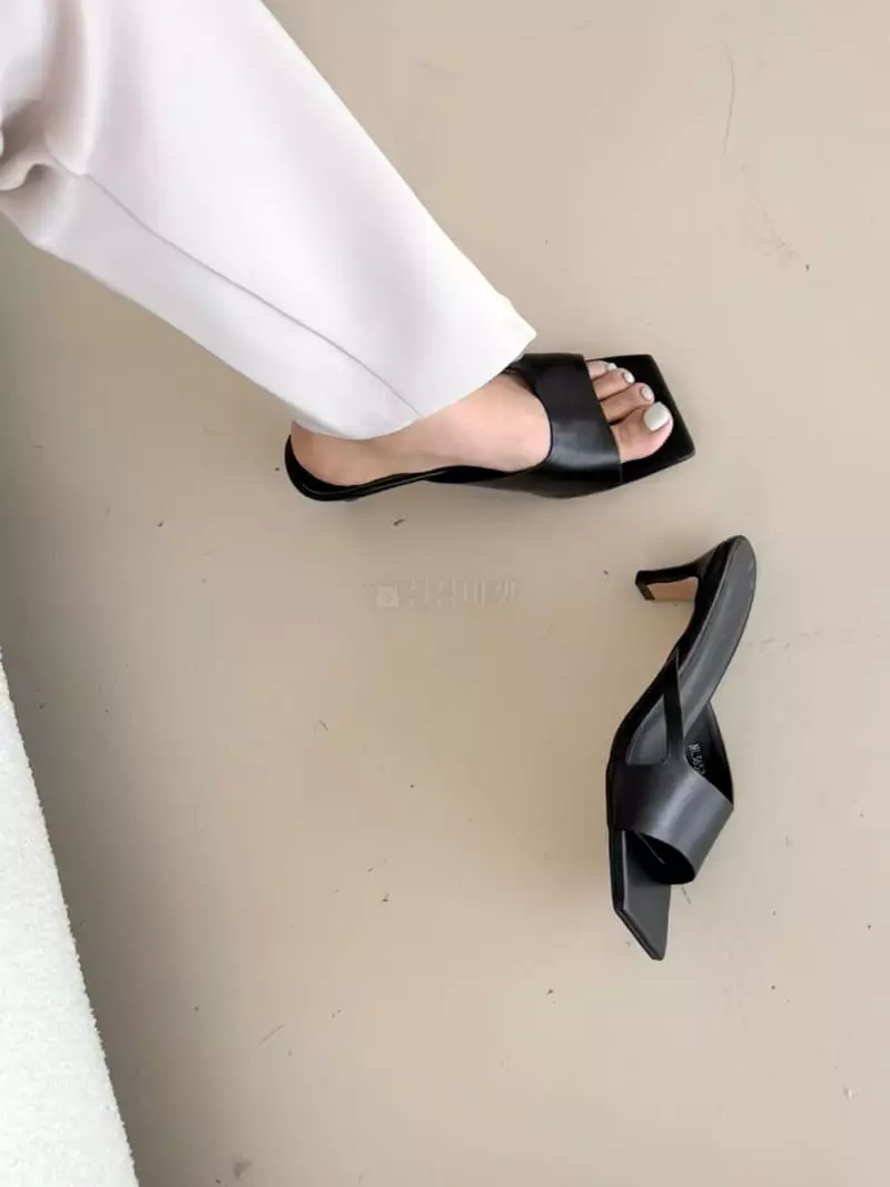 Nouvel - Korean Women Fashion - #momslook - 3652 Slippers Mule Heel - 3