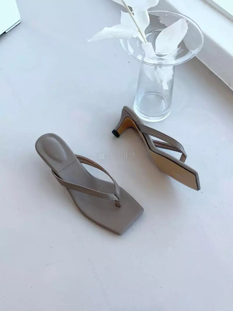 Nouvel - Korean Women Fashion - #momslook - 3646 Flip-flops Heel